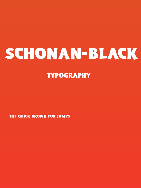 Schonan-Black Poster