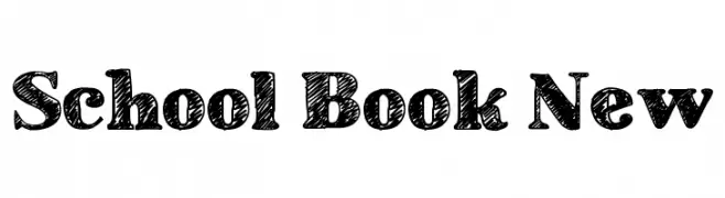 School Book New  免费字体下载