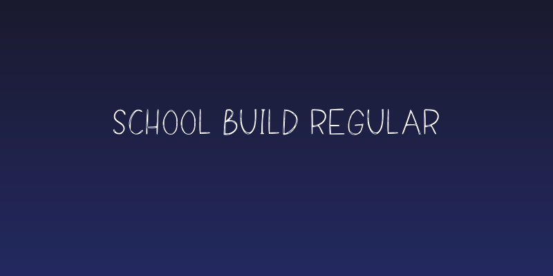 School Build Regular Social Header