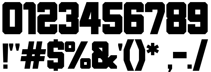 School & COLLEGE Regular Font OTHER CHARS