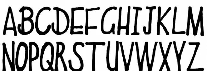 School Education Regular Schriftart Groß