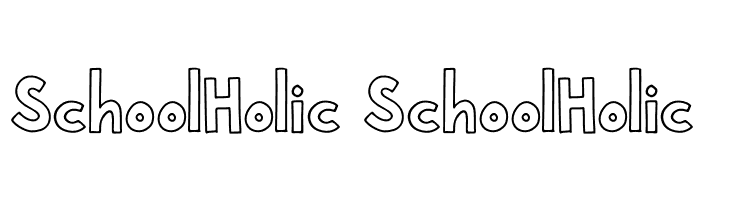 School Holic 1 School Holic 1  Descarca Fonturi Gratis