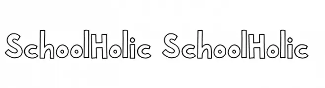 School Holic 1 School Holic 1  नि: शुल्क फ़ॉन्ट्स डाउनलोड