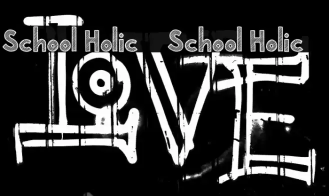 School Holic 2 School Holic 2 Font examples