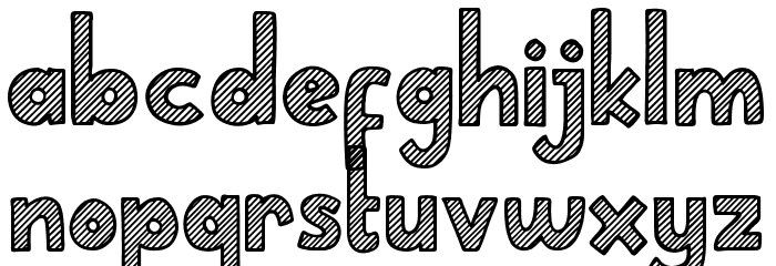 School Holic 2 School Holic 2 Font LOWERCASE