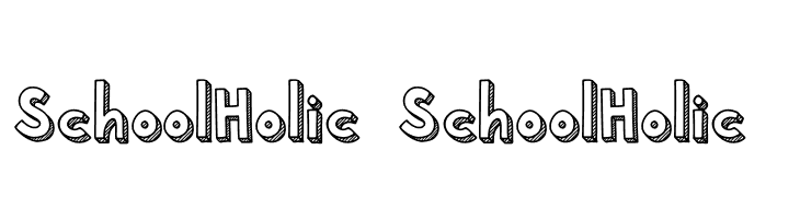 School Holic 5 School Holic 5 Font