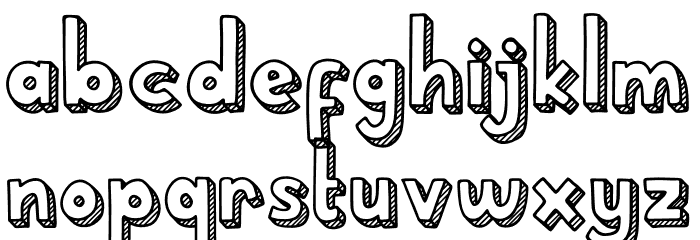 School Holic 5 School Holic 5 Font LOWERCASE