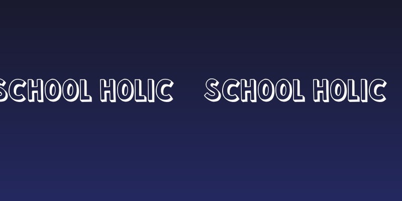 School Holic 6 School Holic 6 Social Header