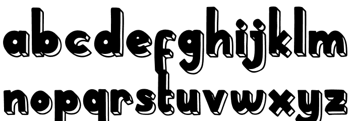 School Holic 7 School Holic 7 Font LOWERCASE
