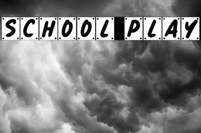 School Play Font examples