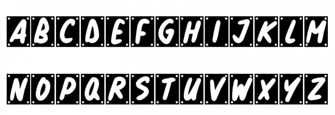 School Play خط أحرف صغيرة