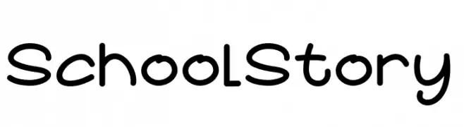School Story  フリーフォントのダウンロード
