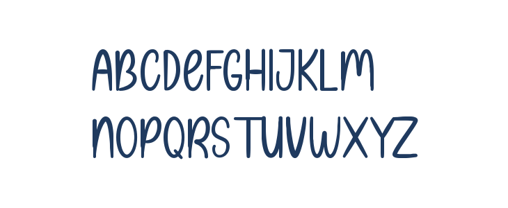 School Vibes Uppercase