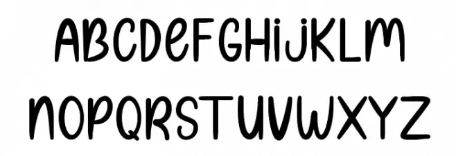 School Vibes Fonte MINÚSCULAS