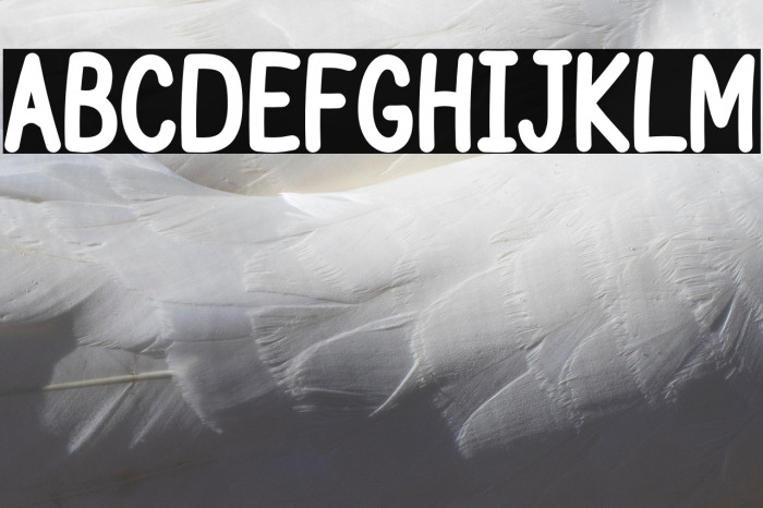 School Yard Caratteri examples