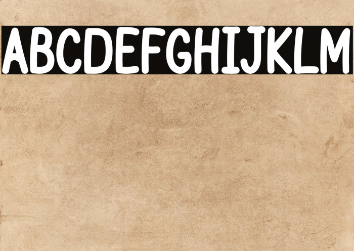 School Yard Caratteri examples