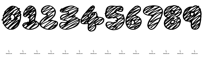 School Year フォント その他の文字