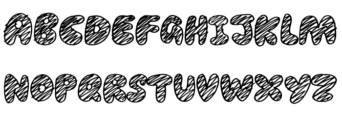 School Year フォント 小文字