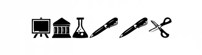 School  Frei Schriftart Herunterladen