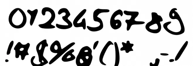 SchoolFont Font OTHER CHARS