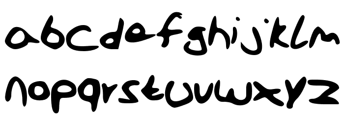 SchoolFont Font LOWERCASE