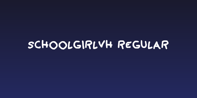 SchoolGirlVH Regular Social Header
