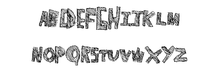 SchoolNotes Font LOWERCASE