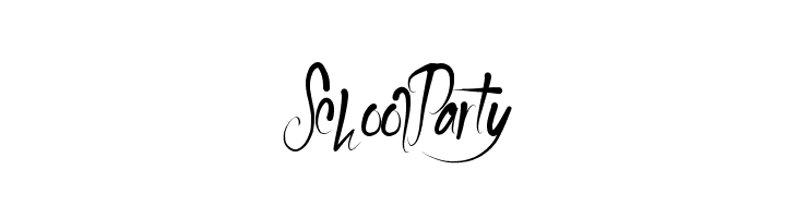 SchoolParty  les polices de caractères gratuit tlcharger