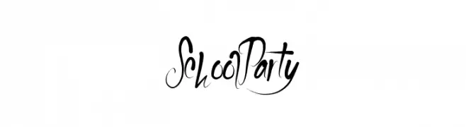 SchoolParty  font caratteri gratis