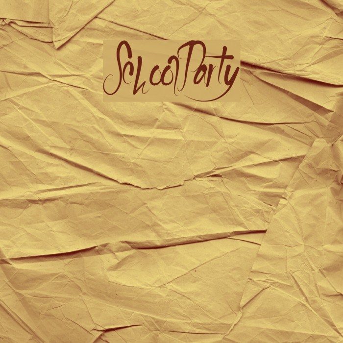 SchoolParty Font examples