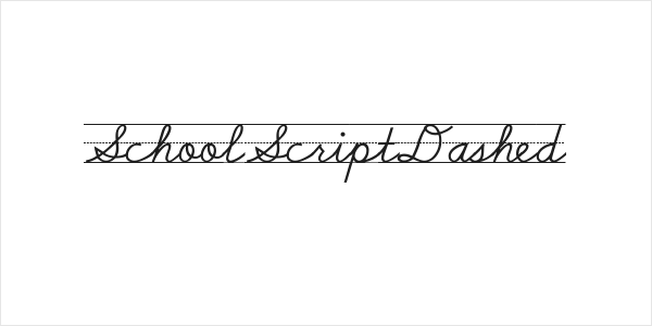 SchoolScriptDashed Logo