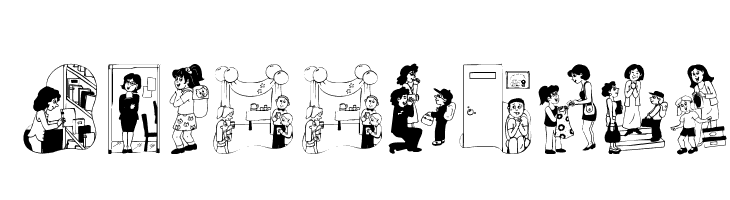 SchoolTime  les polices de caractères gratuit tlcharger