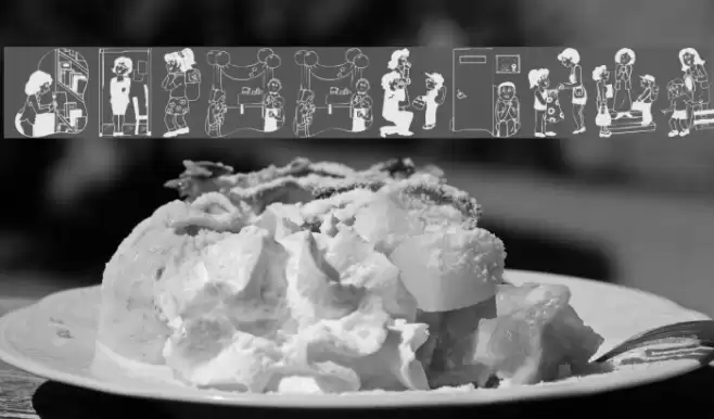 SchoolTime Font examples