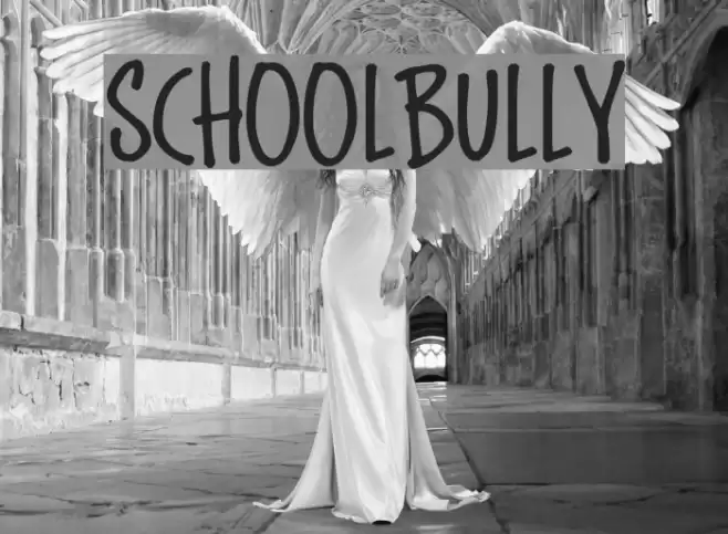 Schoolbully Font examples