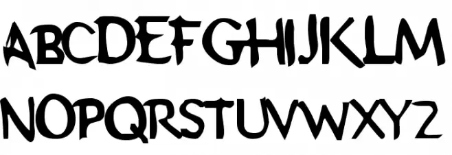 Schooldaze Font LOWERCASE