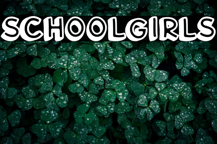 Schoolgirls Example 1