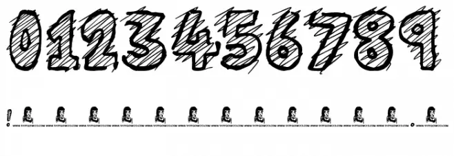 Schools Out!!! Font OTHER CHARS