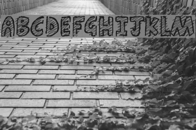 Schools Out!!! Font examples