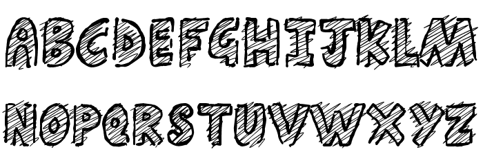 Schools Out!!! Font LOWERCASE