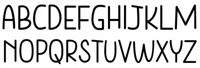 Schoolster Fuentes MAYÚSCULAS