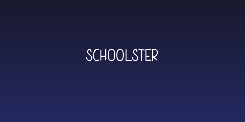 Schoolster Social Header