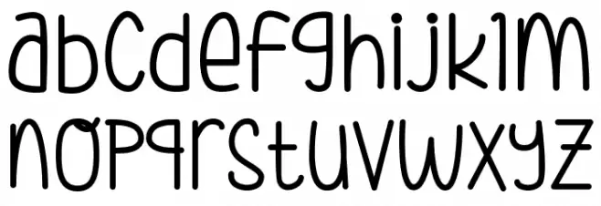 Schoolster Fuentes MINÚSCULAS