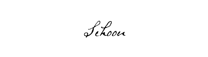 Schoon Font