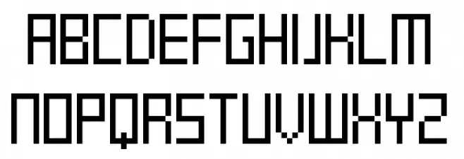 SchoonSquare Font Litere mari