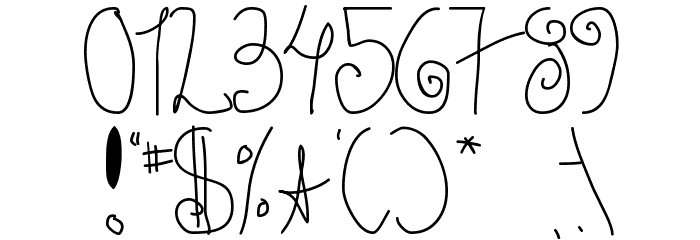 Schosszeit1 Font OTHER CHARS