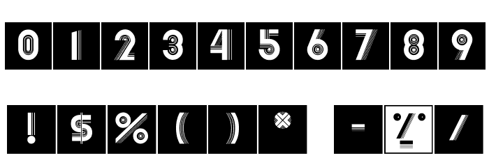 Schraffura Font OTHER CHARS