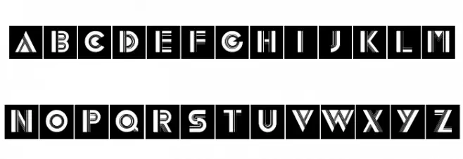 Schraffura Schriftart Groß
