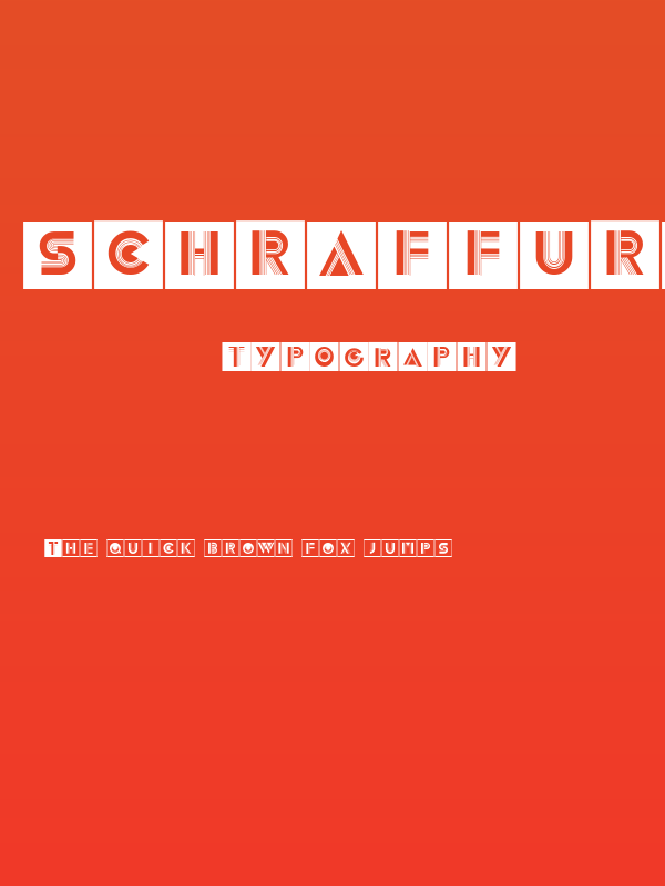 Schraffura Poster