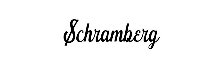 Schramberg  Descarca Fonturi Gratis