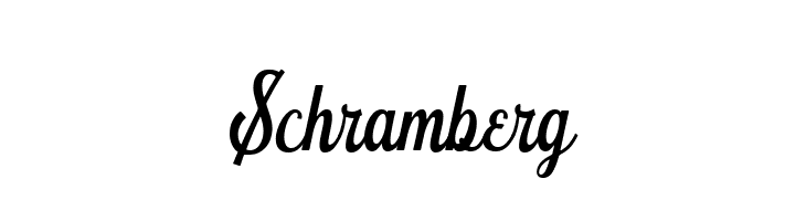 Schramberg  नि: शुल्क फ़ॉन्ट्स डाउनलोड